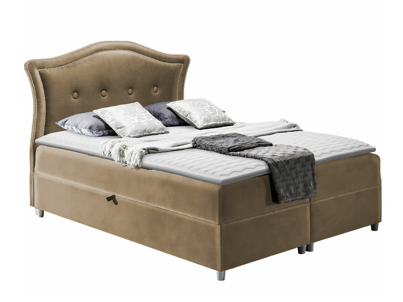 Cama continental Baltimore 135 (Magic Velvet 2206)