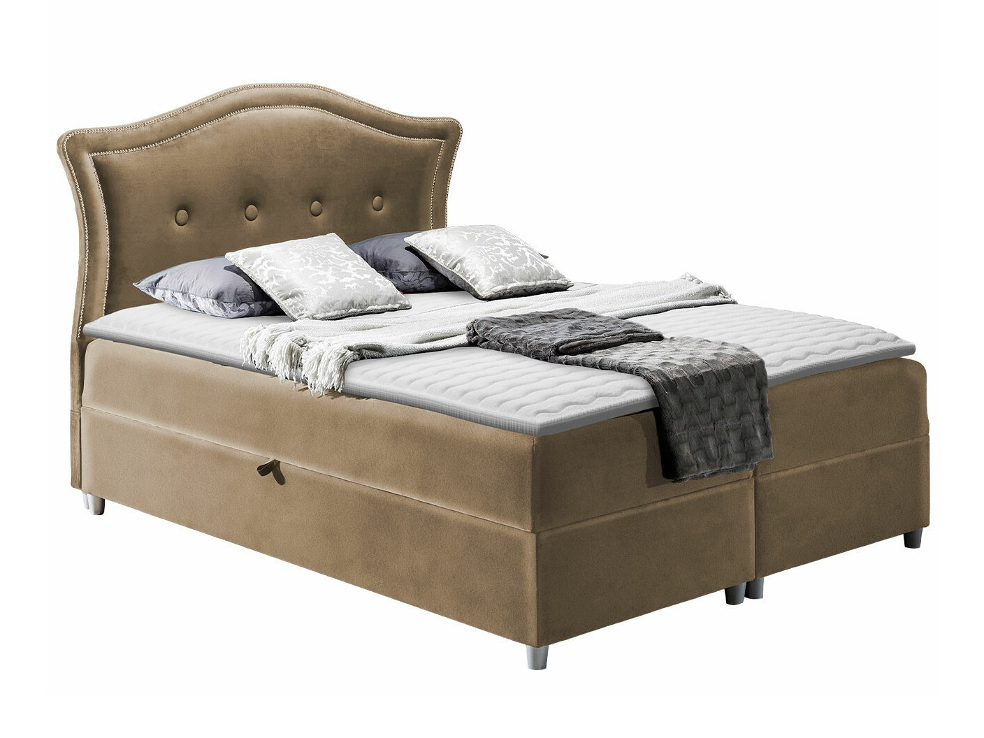 Cama continental Baltimore 135 (Magic Velvet 2206)