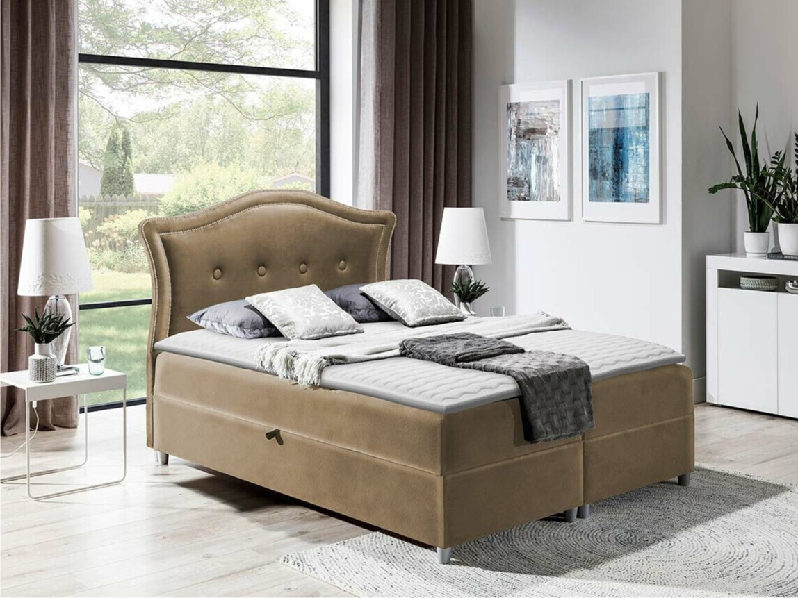 Cama continental Baltimore 135 (Magic Velvet 2206)