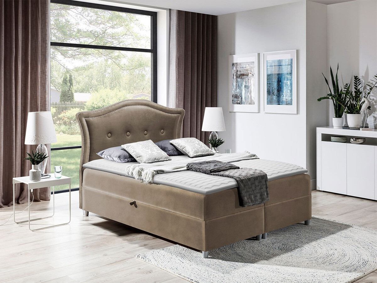 Cama continental Baltimore 135 (Magic Velvet 2207)