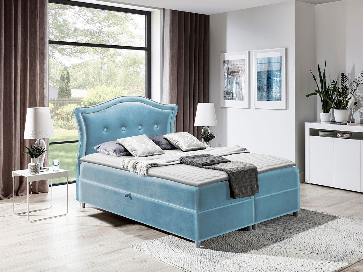 Cama continental Baltimore 135 (Magic Velvet 2260)