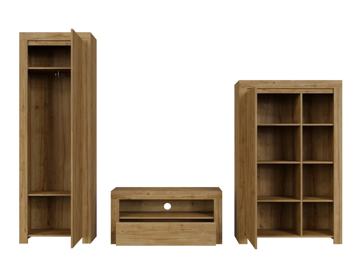 Conjunto de salón Sonsoru 147 (Roble)