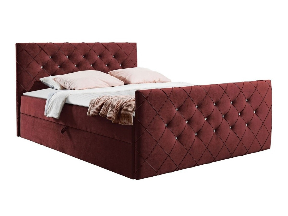 Cama continental Baltimore 158 (Amor Velvet 4306)