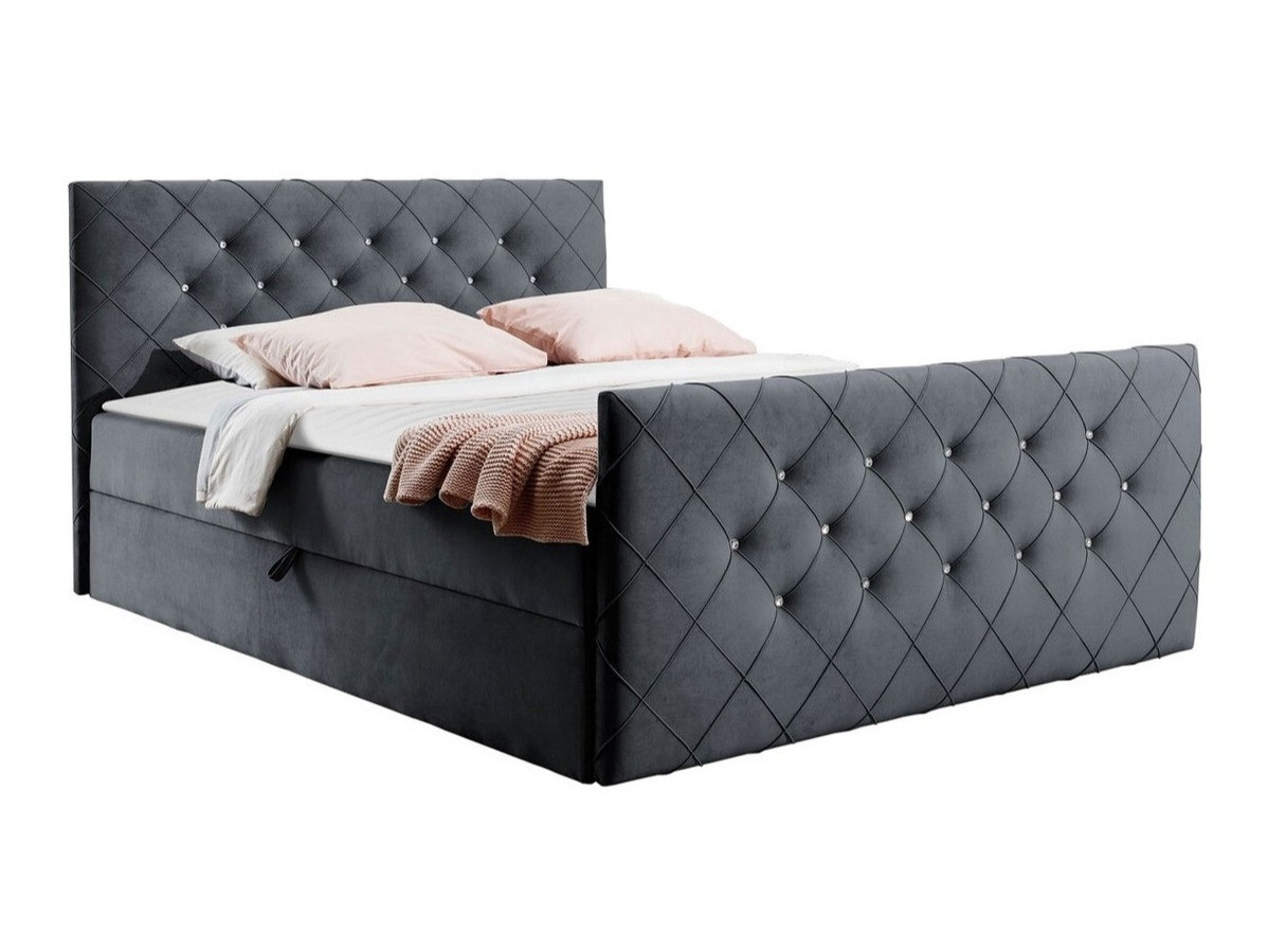 Cama continental Baltimore 158 (Amor Velvet 4321)