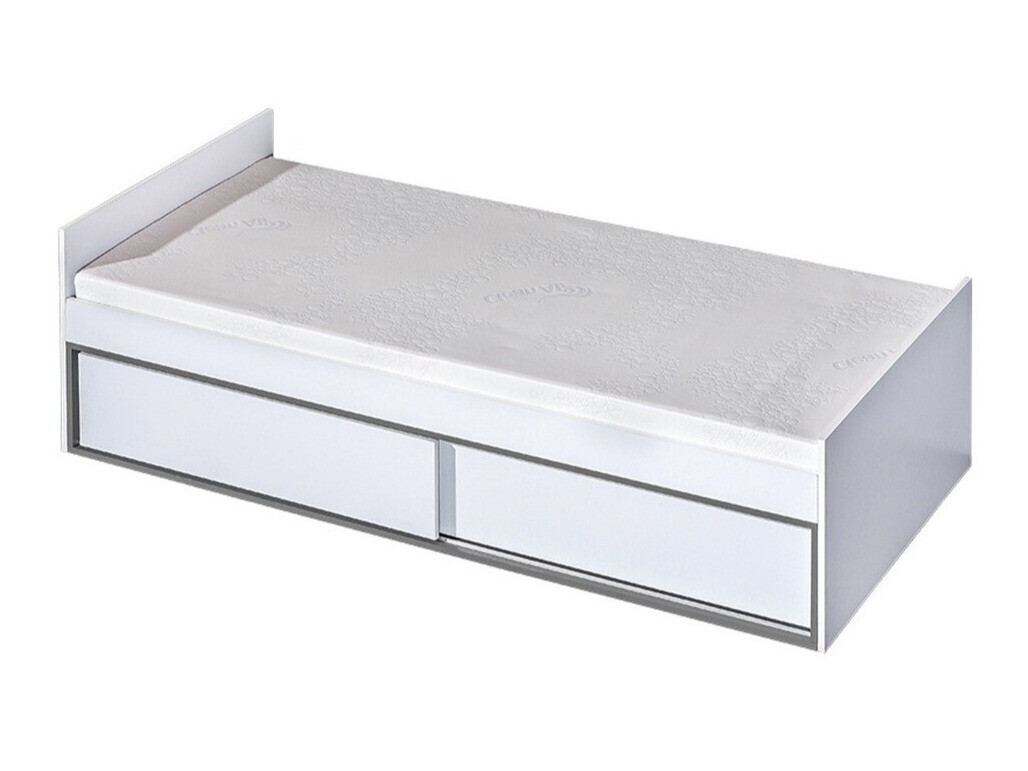 Cama Lorlare 114 (Blanco + Gris)