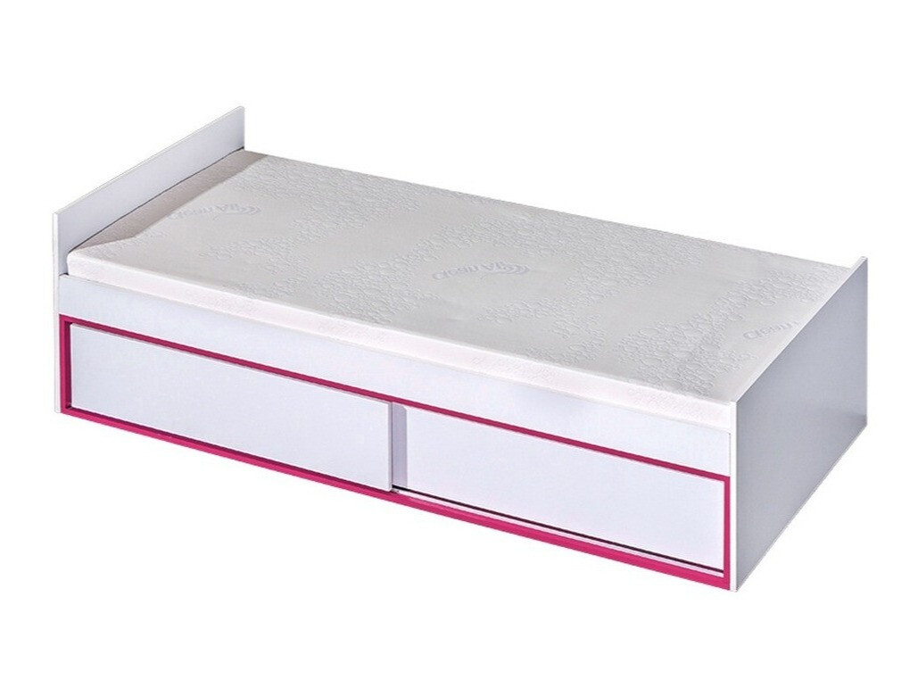 Cama Lorlare 114 (Blanco + Rosa)
