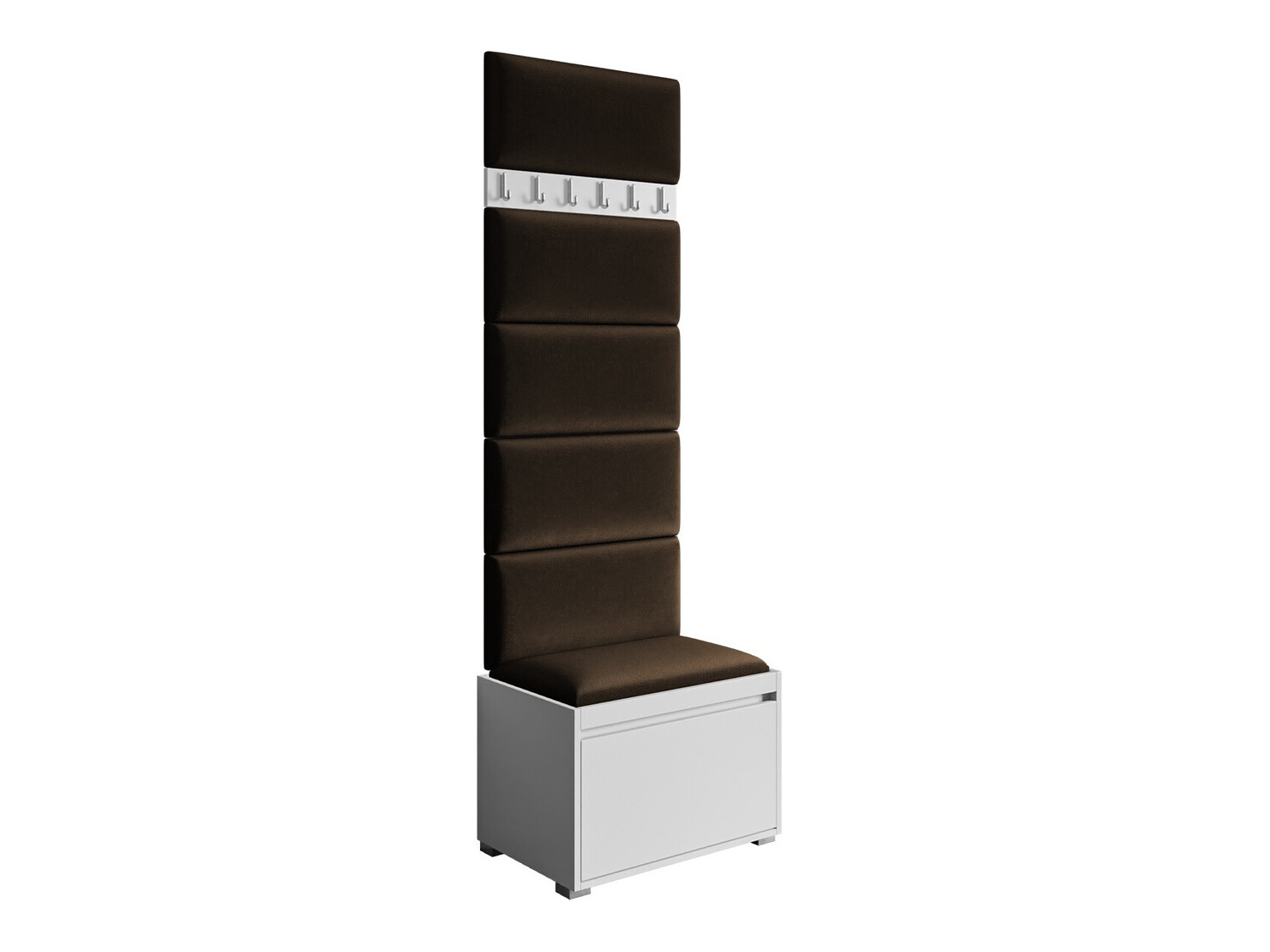 Conjunto para recibidor Comfivo Pinus V (Blanco + Manila 04)