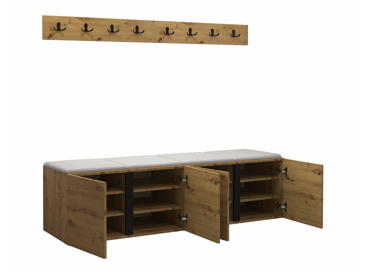 Conjunto para recibidor Hartford 276 (Grafito)