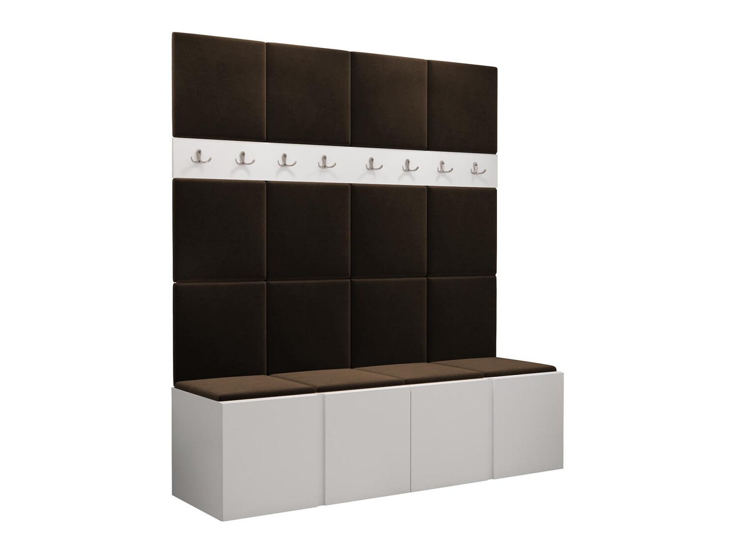 Conjunto para recibidor Hartford 268 (Blanco)