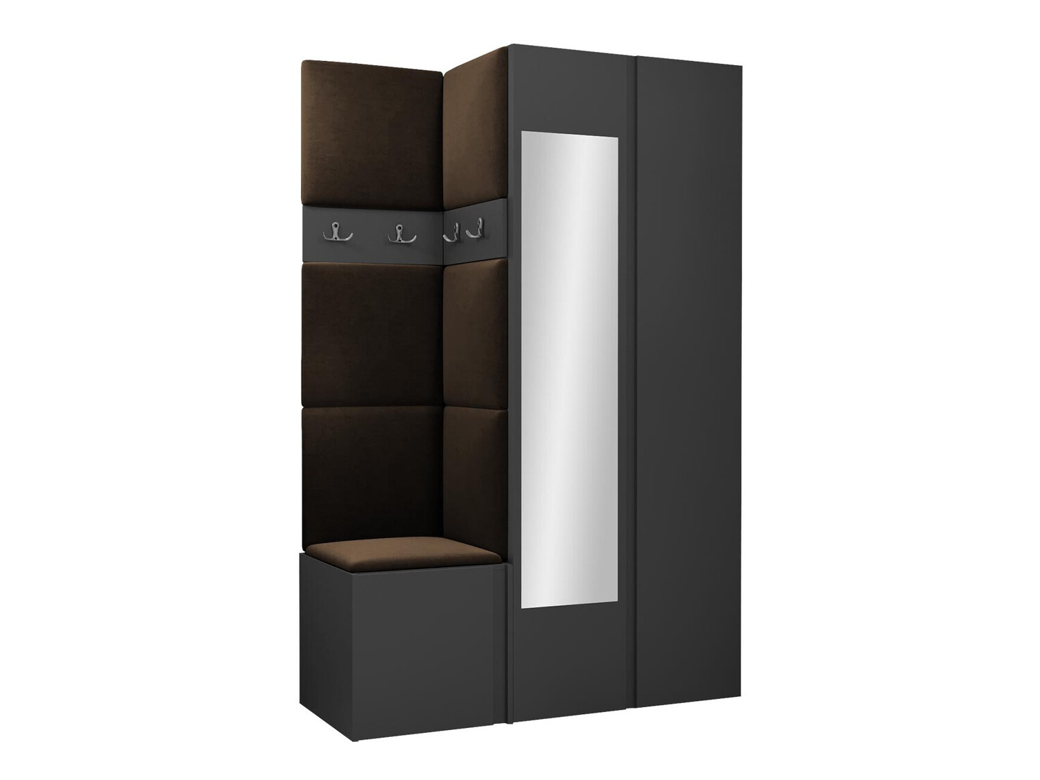 Conjunto para recibidor Hartford 350 (Grafito)