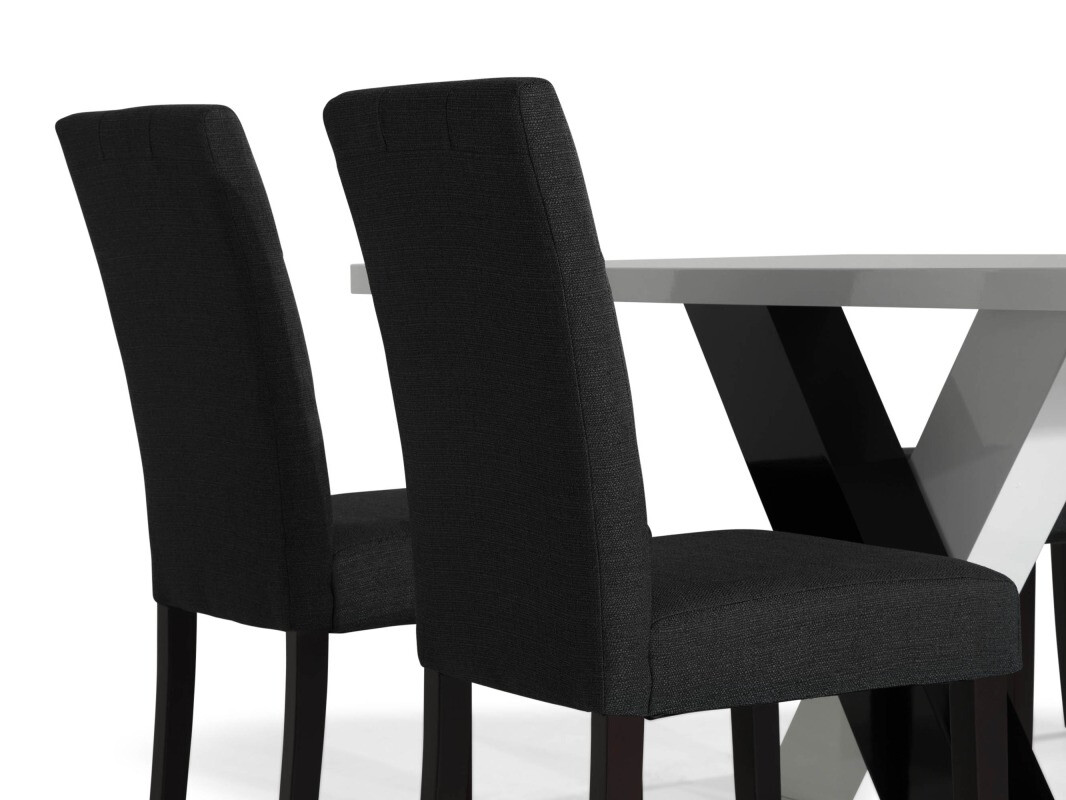Conjunto de comedor Scandinavian Choice 687 (Gris oscuro)