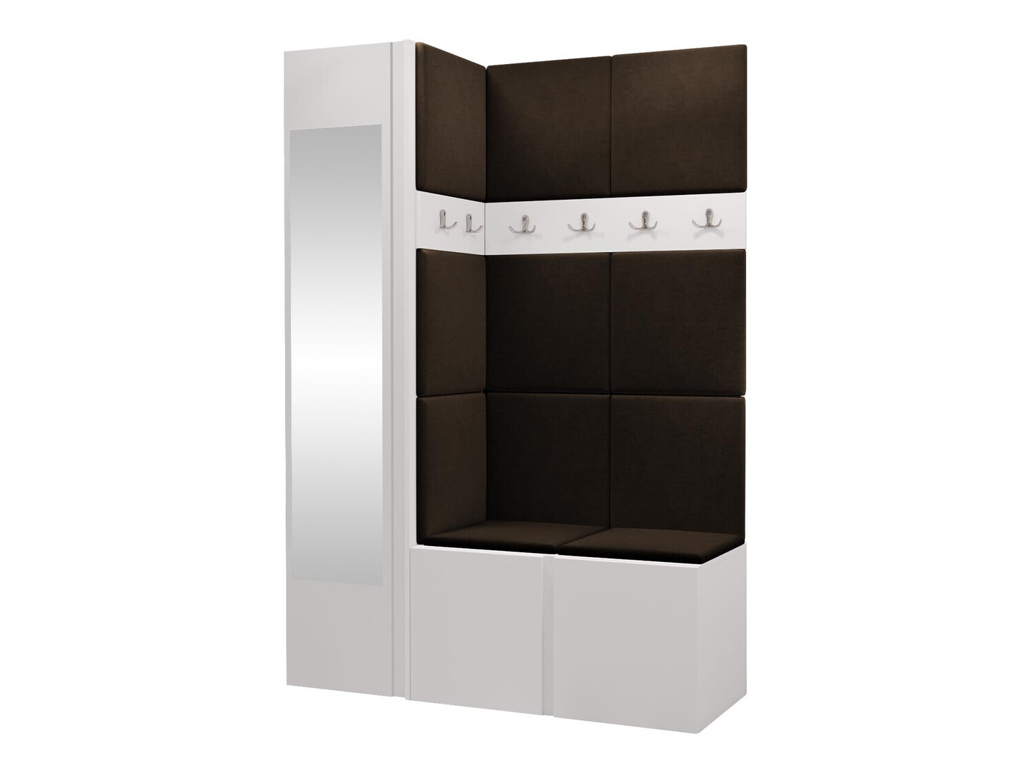 Conjunto para recibidor Hartford 277 (Blanco)