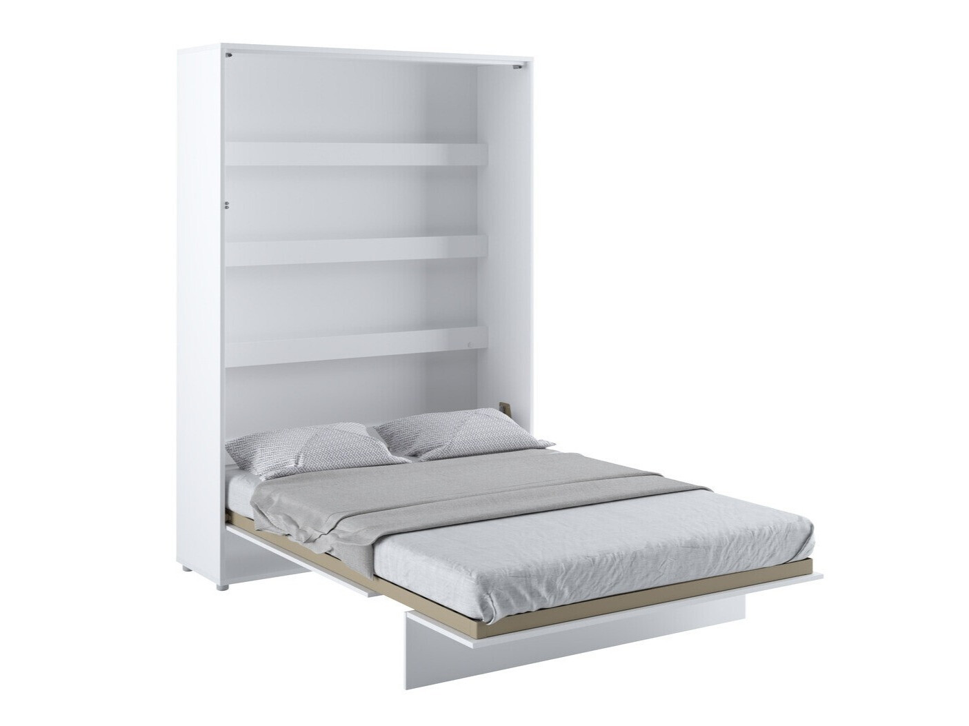 Cama plegable Concept Pro Lenart (Blanco + Blanco brillante)