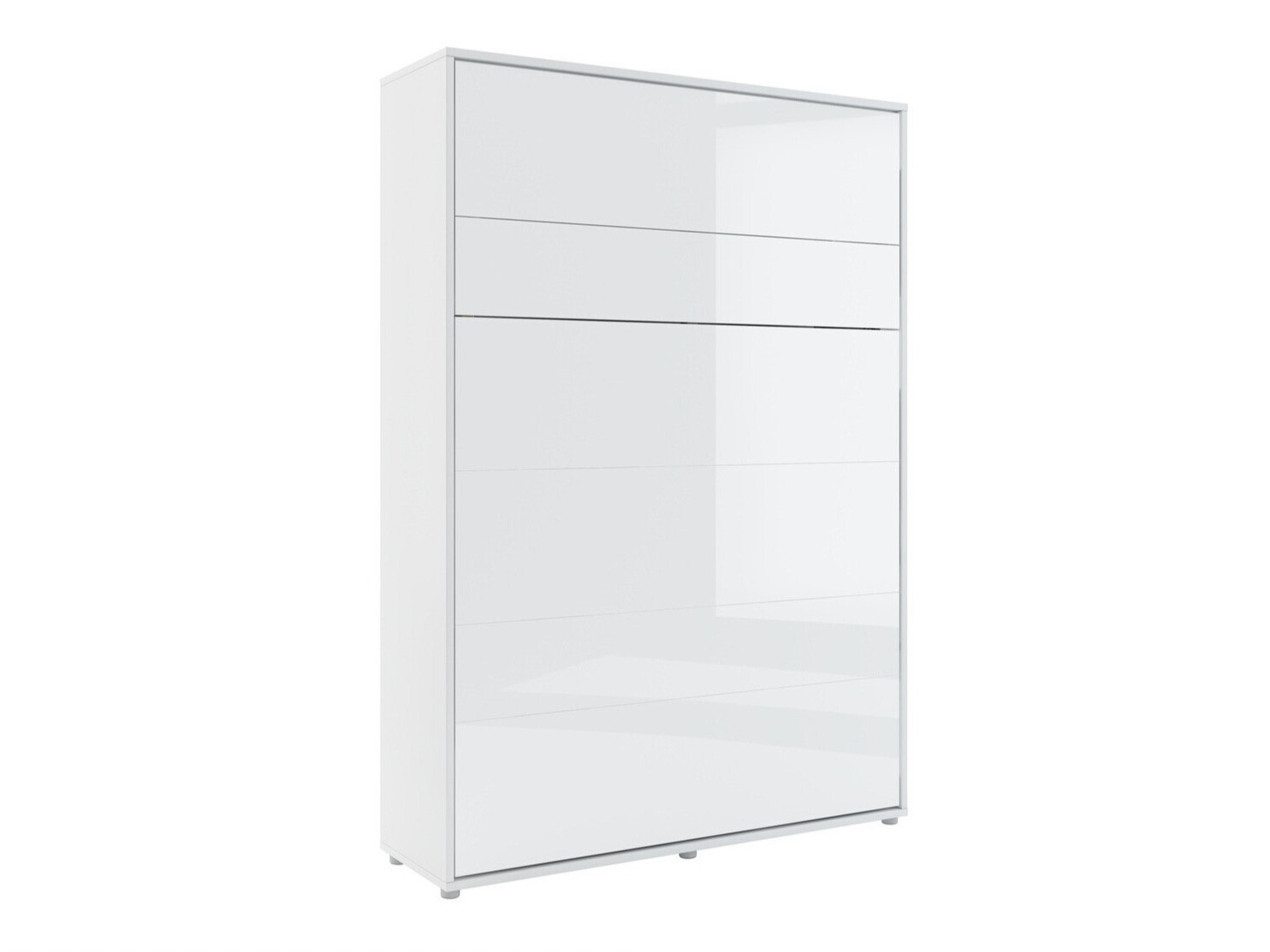 Cama plegable Concept Pro Lenart (Blanco + Blanco brillante)