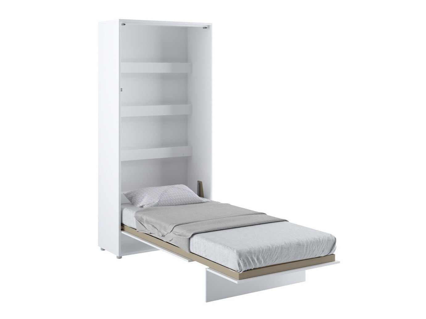 Cama plegable Concept Pro Lenart Levfere 102 (Blanco)