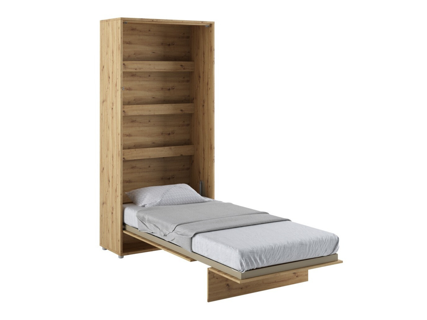 Cama plegable Concept Pro Lenart Levfere 102 (Roble Artisan)