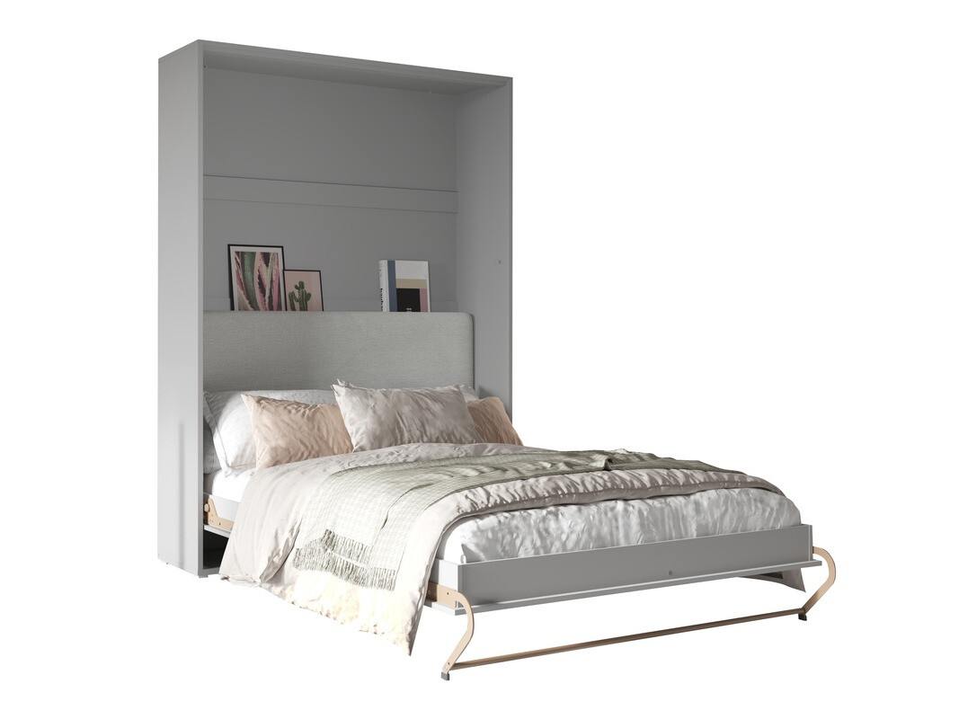 Cama plegable Concept Pro Lenart Levfere 136 (Gris)