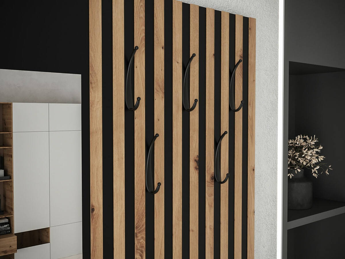 Conjunto para recibidor Fabor (Roble Artisan + Manila 04)