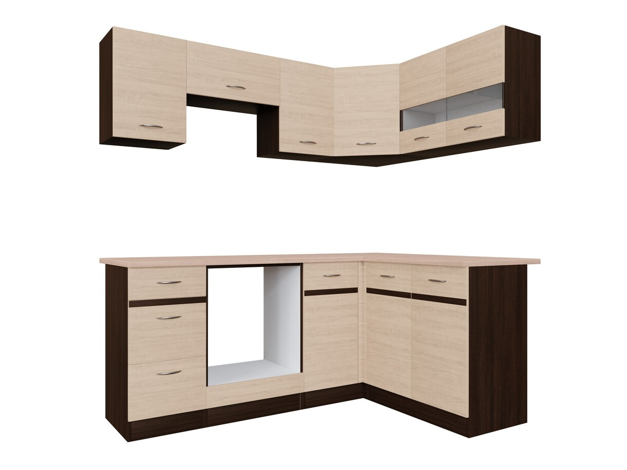 Conjunto de cocina modular Eli Light 115
