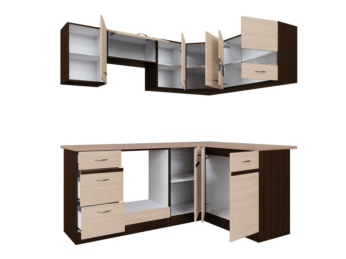 Conjunto de cocina modular Eli Light 115