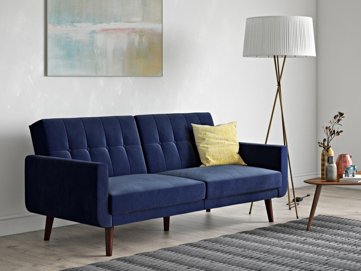 Sofá-cama Tulsa 117 (Azul oscuro)