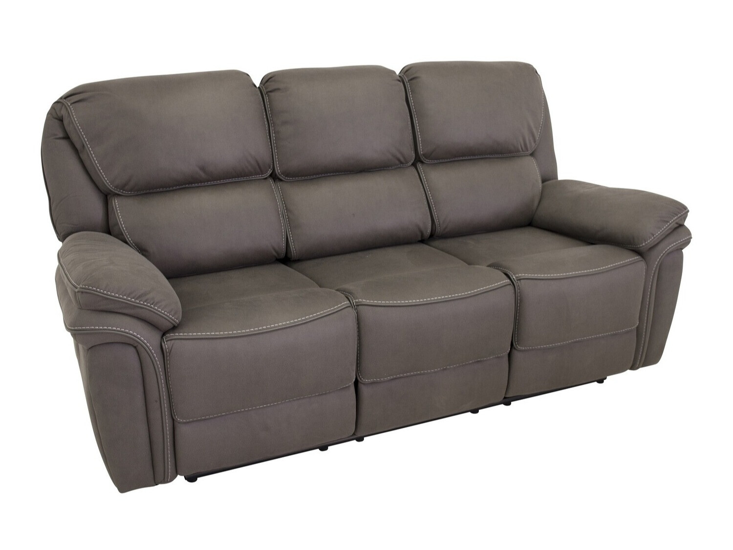 Sofá reclinable Dallas 4724 (Gris)