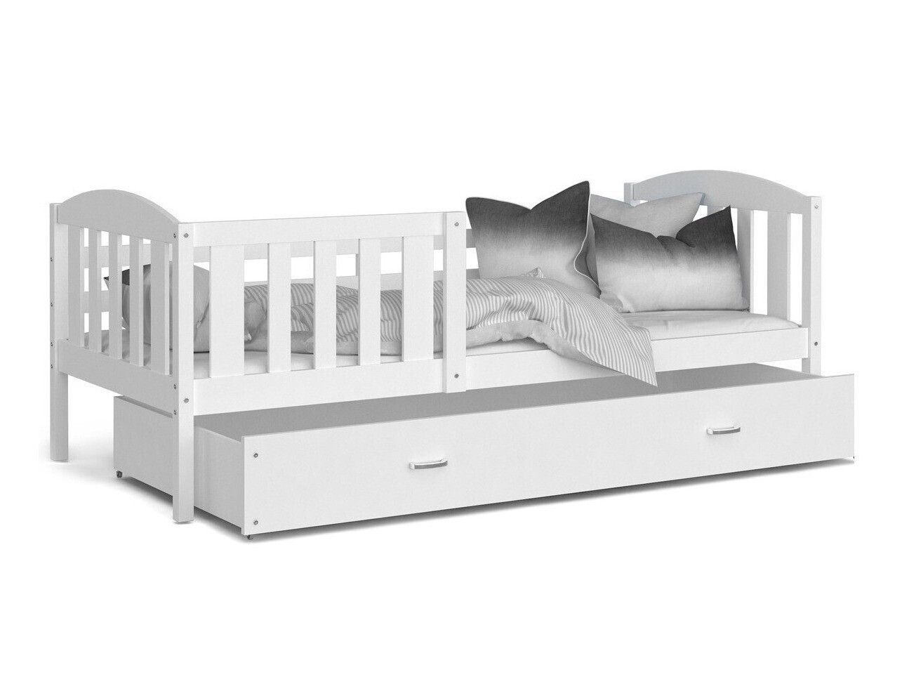 Cama Aurora 126 (Blanco)