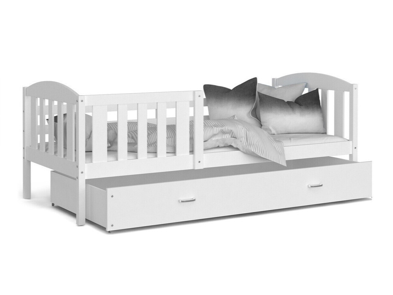 Cama Aurora 126 (Blanco)