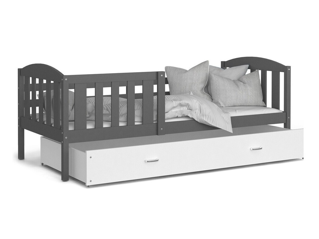 Cama Aurora 126 (Gris)
