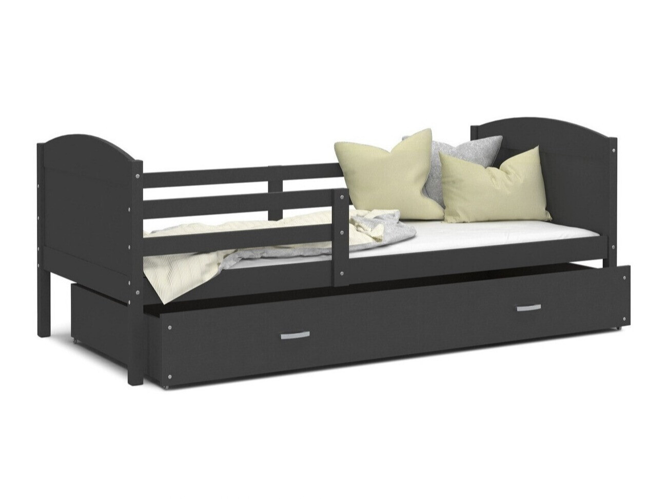 Cama Aurora 129 (Gris)