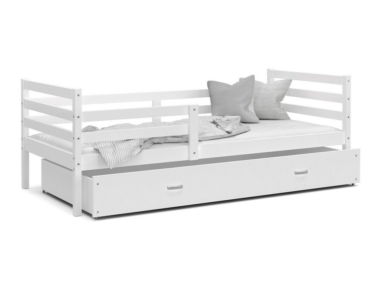 Cama Aurora 130 (Blanco)