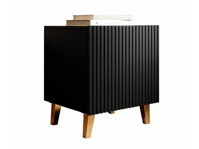 Mesilla de noche Dicto (Negro + Dorado) (2uds.)