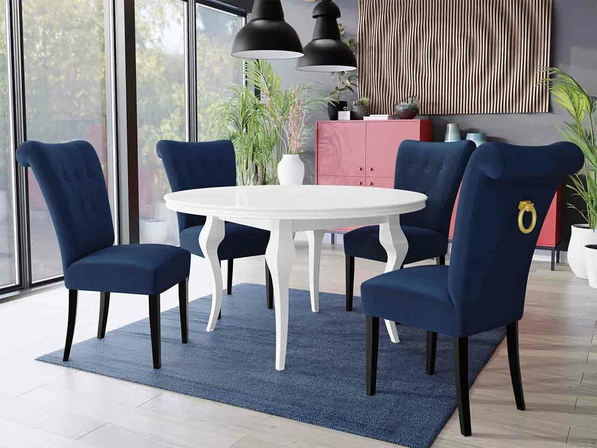 Conjunto de comedor Racine 143 (Dorado)