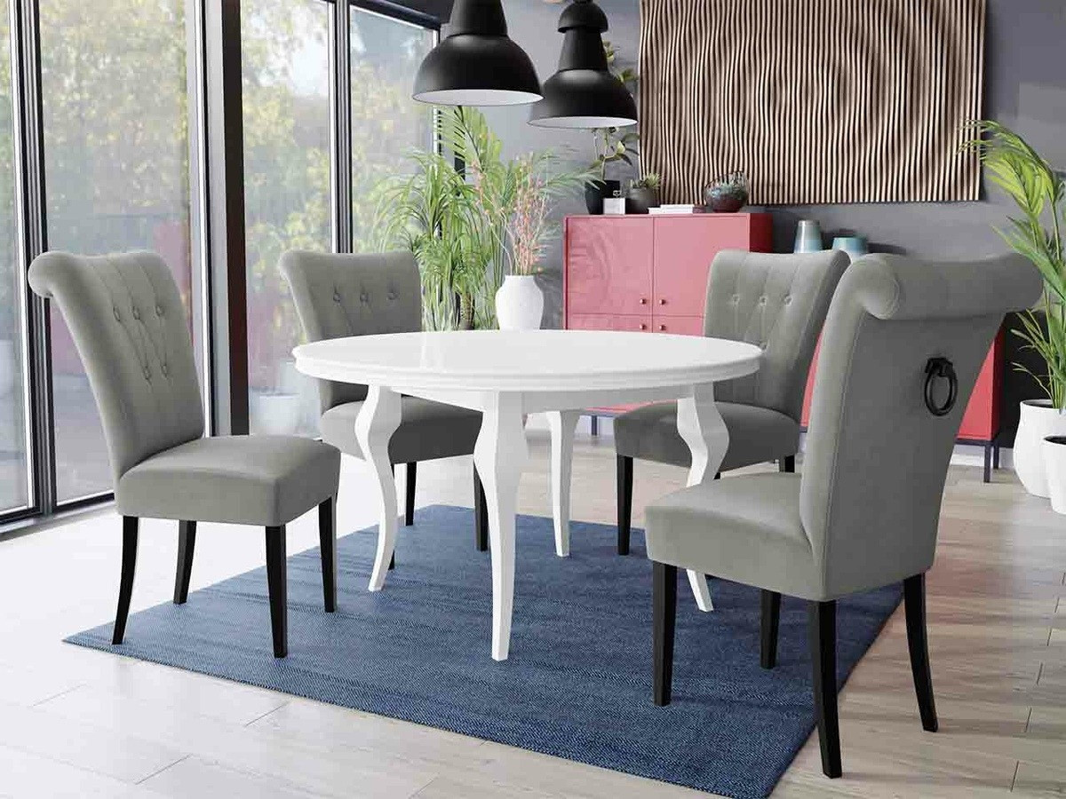 Conjunto de comedor Racine 143 (Negro)