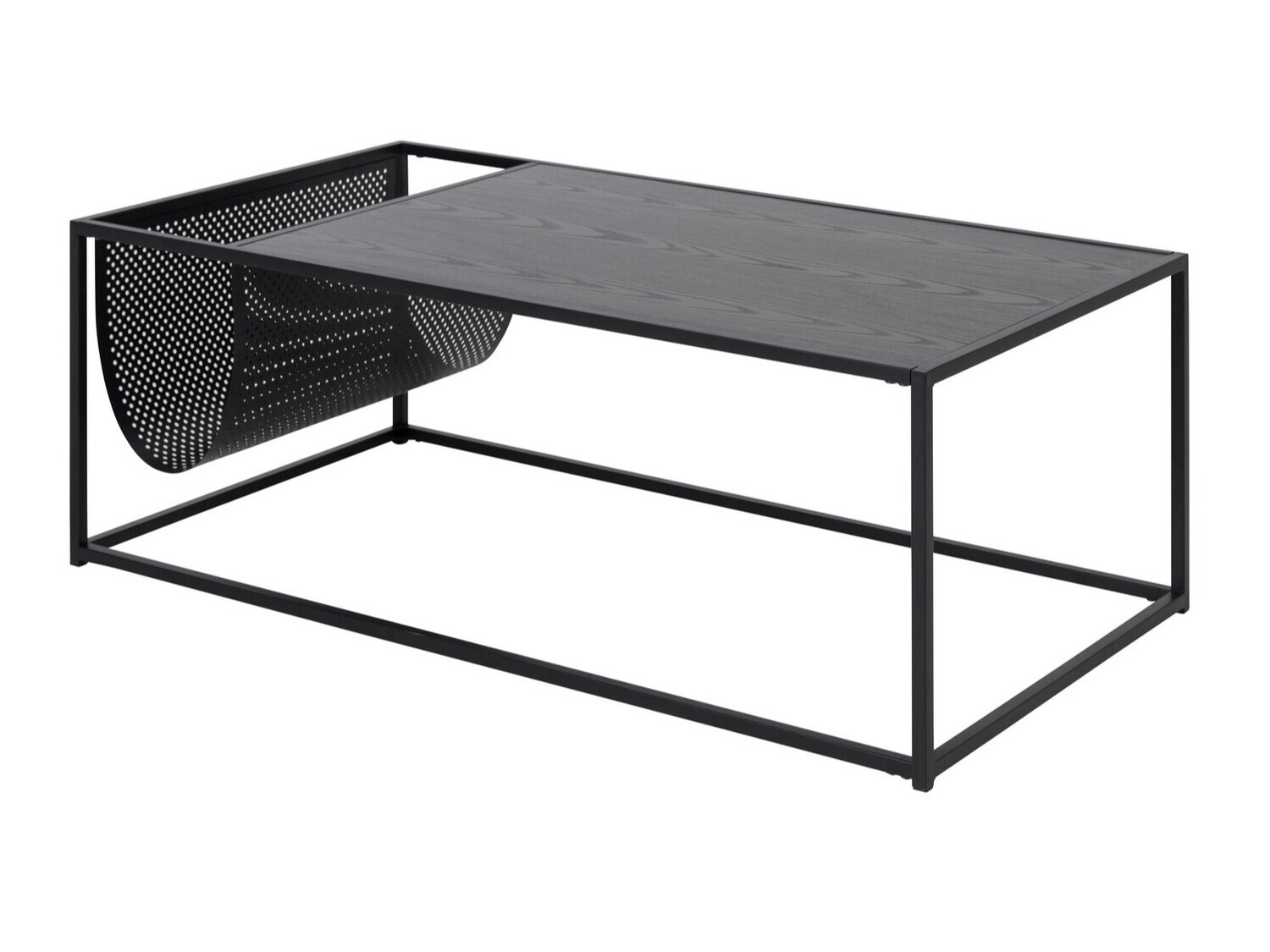 Mesa de centro Norsica Sevferi 130 (Cenizas negro + Negro)