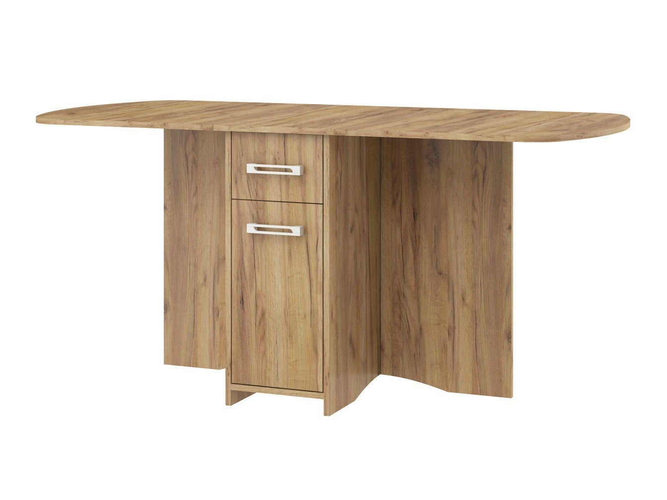 Mesa plegable Gilroy 105 (Roble dorado artesanal)