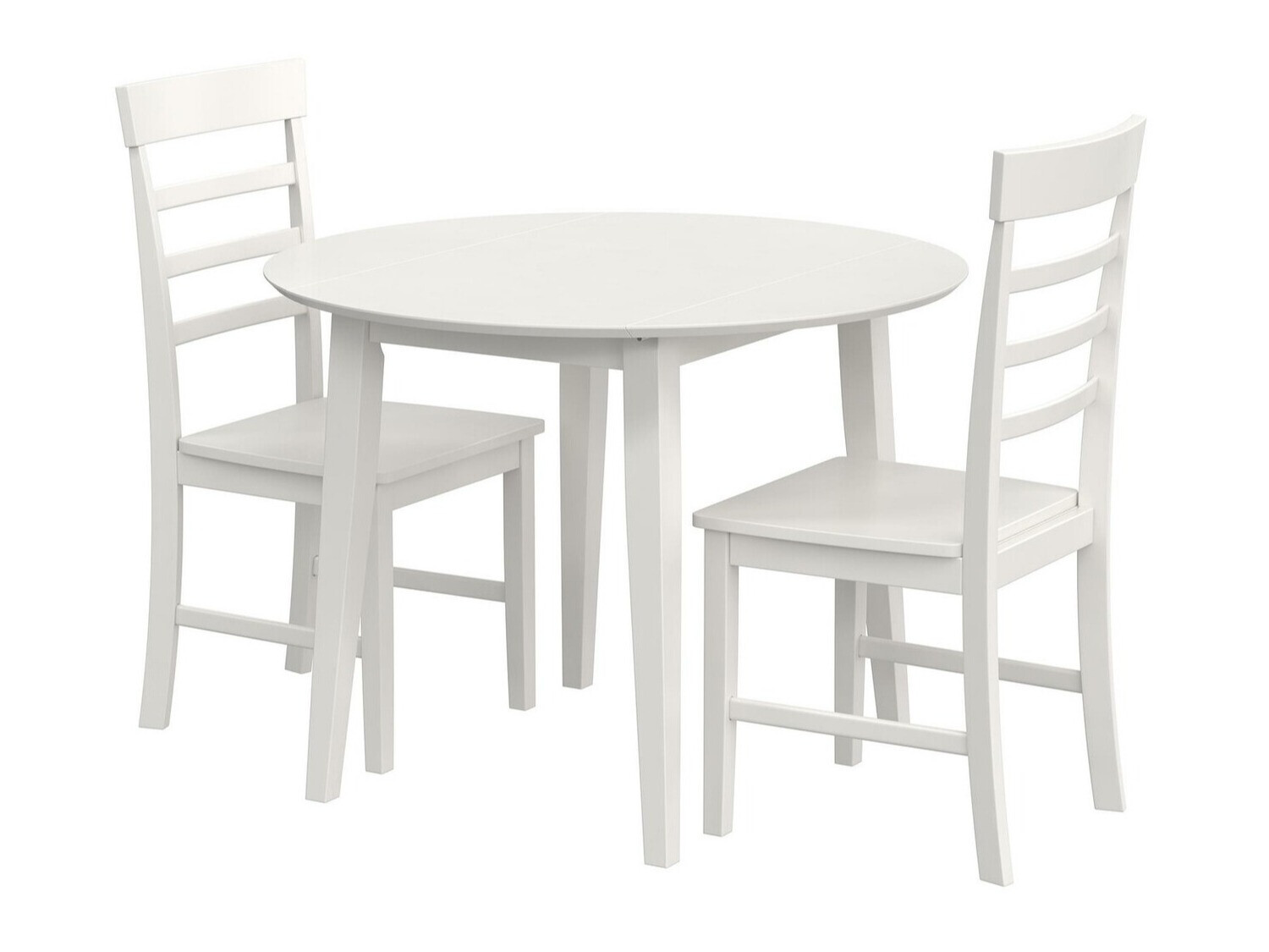 Conjunto de mesas y sillas para comedor Novogratz 165 (Blanco)