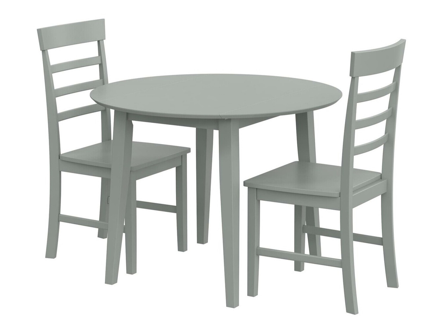Conjunto de mesas y sillas para comedor Novogratz 165 (Gris)