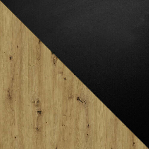 Mesa Victorville 300 (Roble Artisan + Negro)