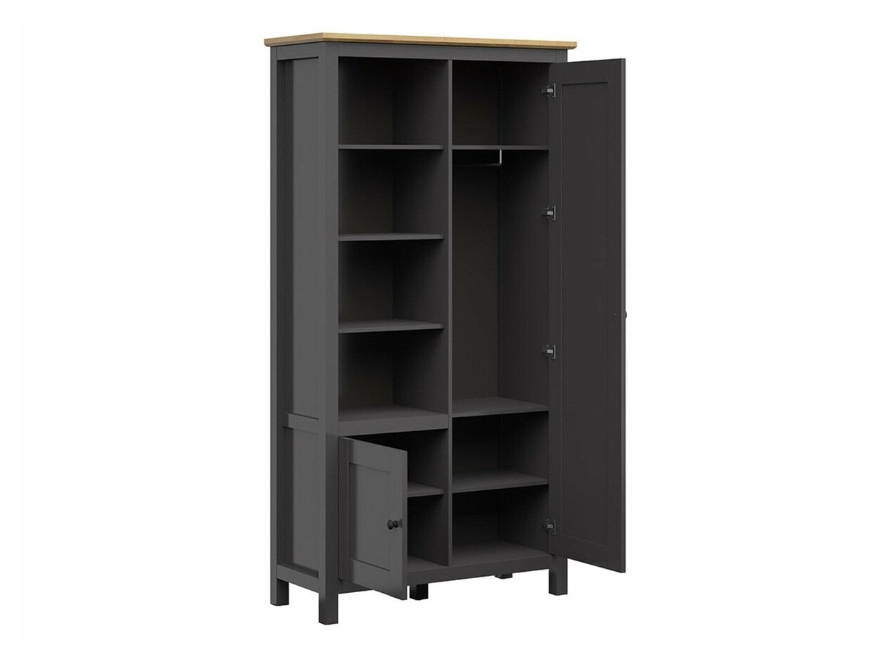 Armario Sordoro 128 (Grafito + Roble Artisan)