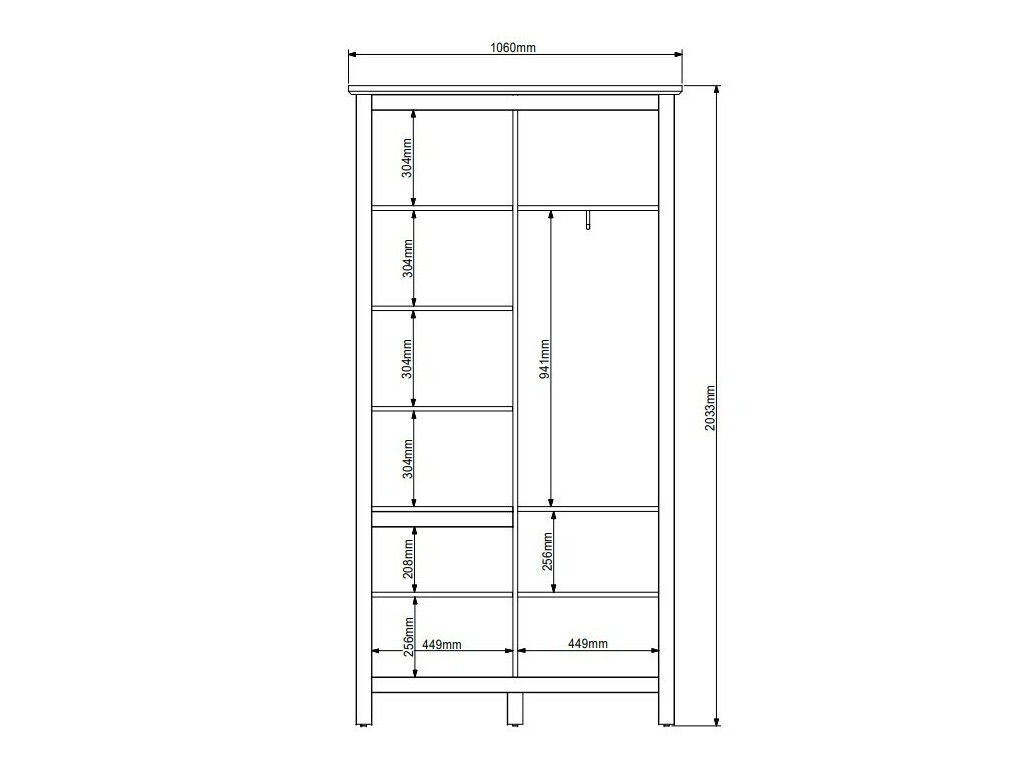 Armario Sordoro 128 (Grafito + Roble Artisan)