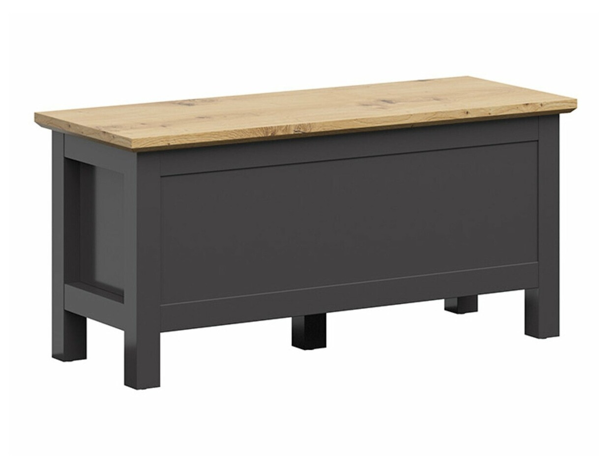 Caja de almacenamiento Sordoro 130 (Grafito + Roble Artisan)