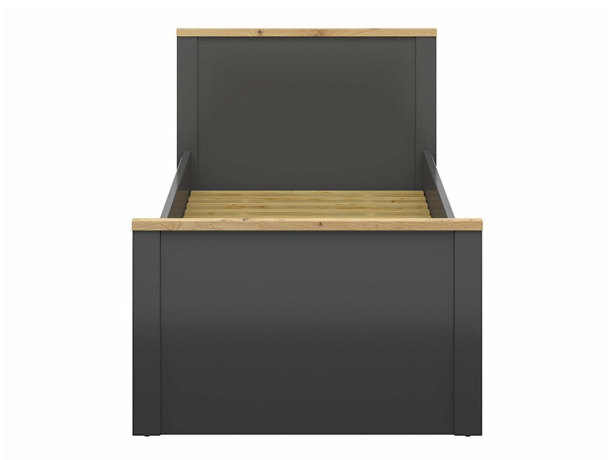 Cama Sordoro 132 (Grafito + Roble Artisan)