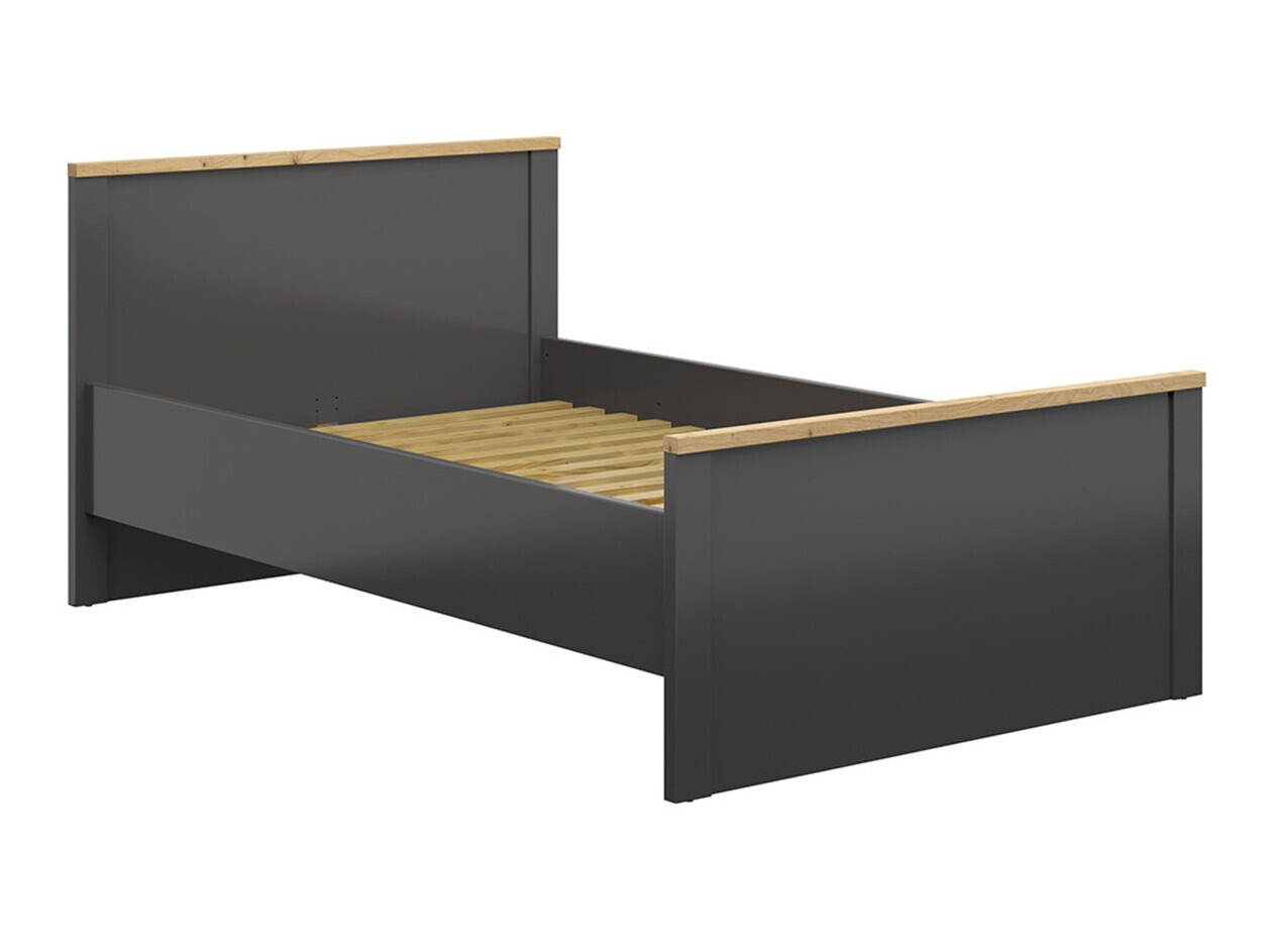 Cama Sordoro 132 (Grafito + Roble Artisan)