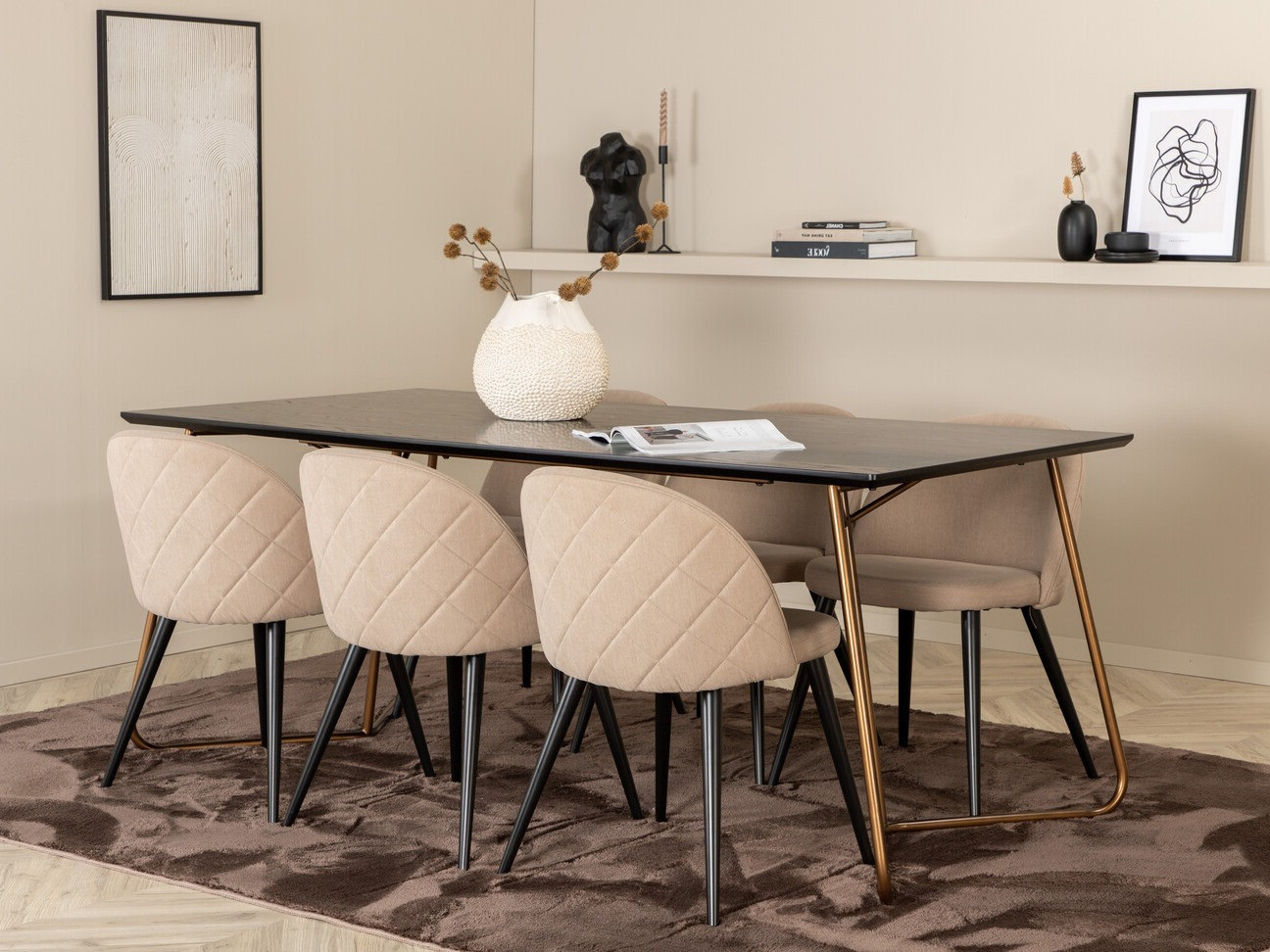 Conjunto de comedor Dallas 3041