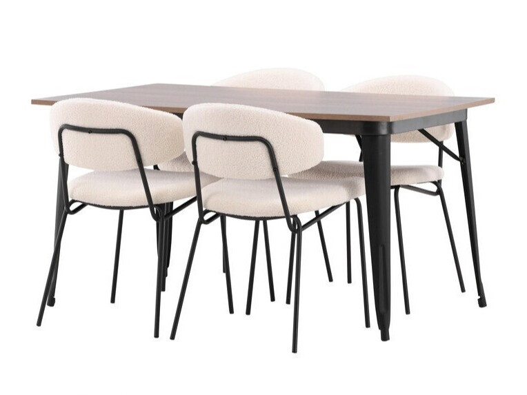 Conjunto de mesas y sillas para comedor Dallas 3355