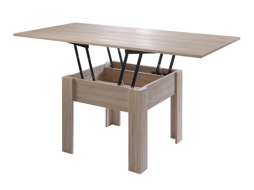 Mesa de centro convertible Indianapolis 101 (Roble claro)