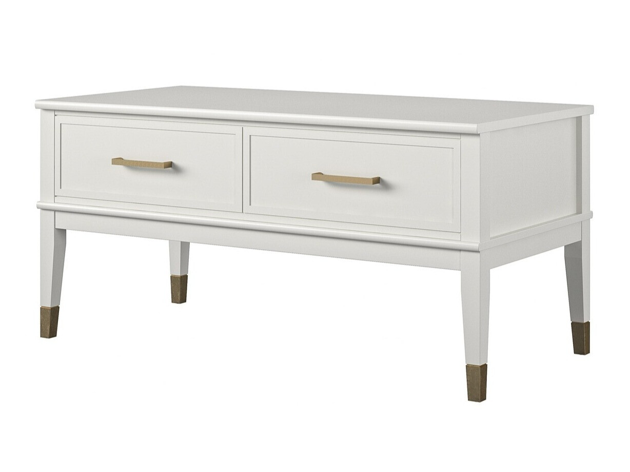 Mesa de centro convertible CosmoLiving by Cosmopolitan Belromu 105 (Blanco)