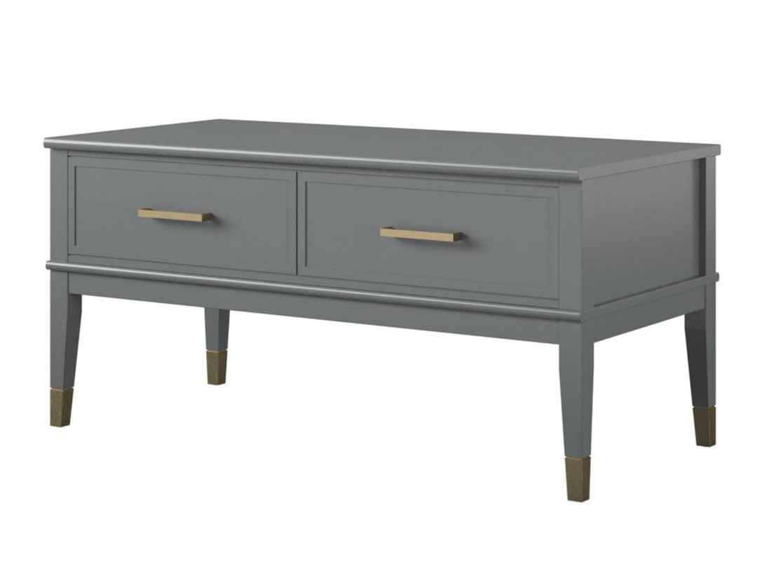 Mesa de centro convertible CosmoLiving by Cosmopolitan Belromu 105 (Grafito)