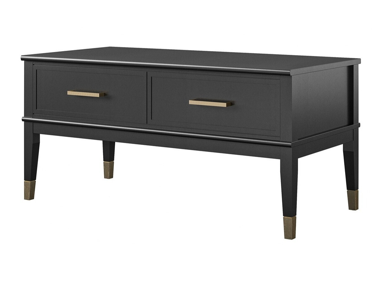 Mesa de centro convertible CosmoLiving by Cosmopolitan Belromu 105 (Negro)